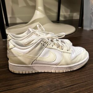 Nike Dunks - Cream/White - Women’s 7.5